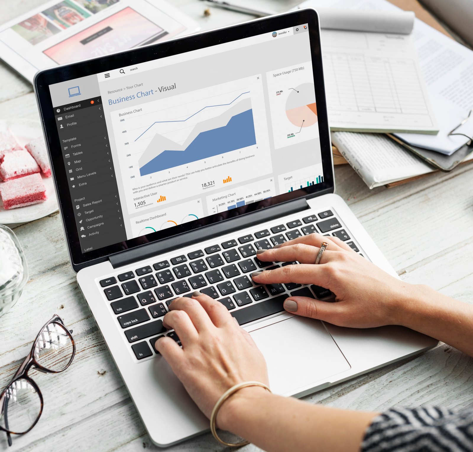 Home business commercial corporate development concept